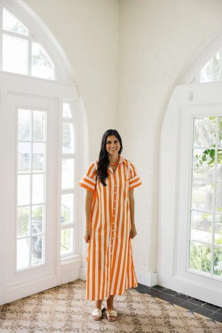 Entro Puff Sleeve Eyelet Maxi Dress in Yellow