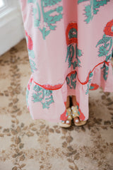 TCEC Poppy Fields Maxi in Pink
