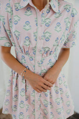Karlie French Floral Mini Dress