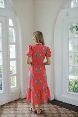 TCEC Blushing Bloom Midi Dress