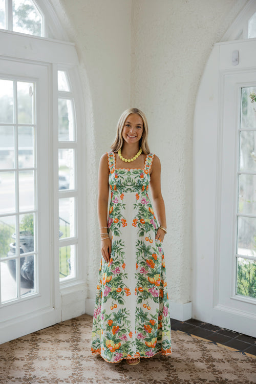 Elizabeth James Annalisa Dress in Tea Time