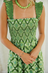 Brooks Avenue Palmer Dress in Lily Pond