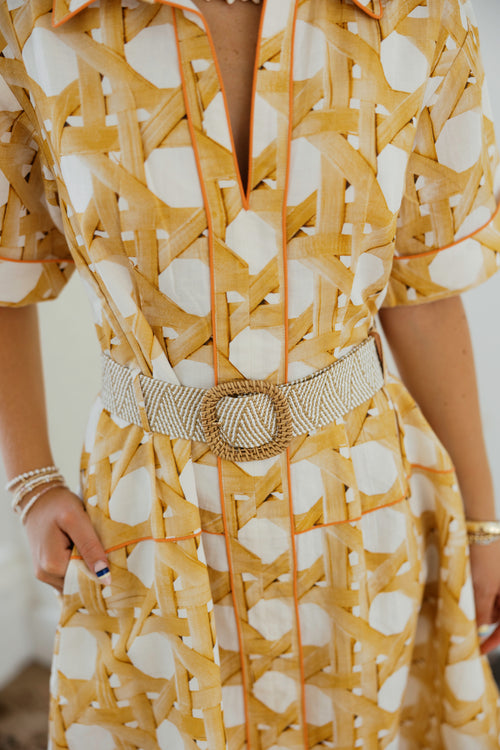 Elizabeth James Collins Dress in Wicker