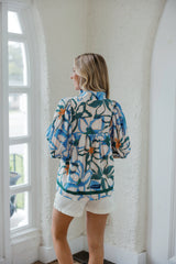 Jade Melody Tam Wandering Bloom Blouse