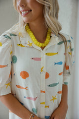 Karlie Gone Fishing Maxi Dress