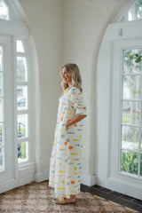 Karlie Gone Fishing Maxi Dress