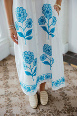 Victoria Dunn Quiet Tide Midi Dress