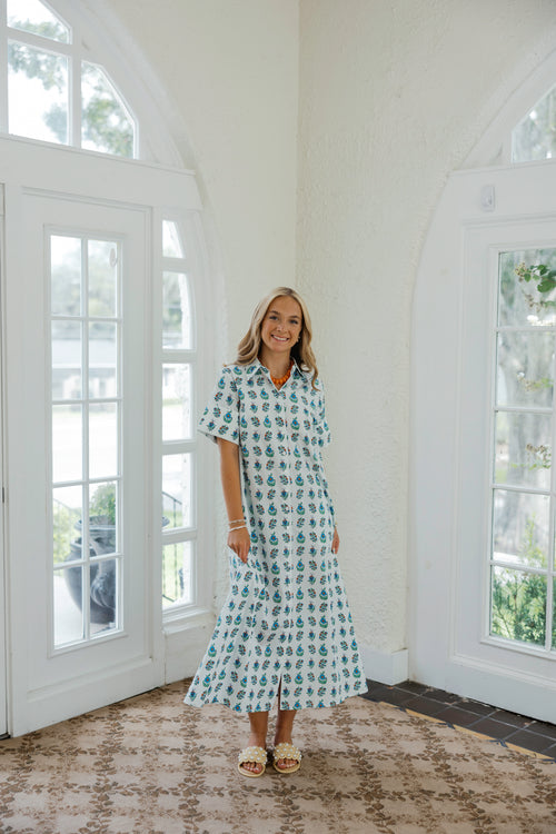 Livro Gibbons Dress in Beach Sprigs