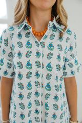 Livro Gibbons Dress in Beach Sprigs