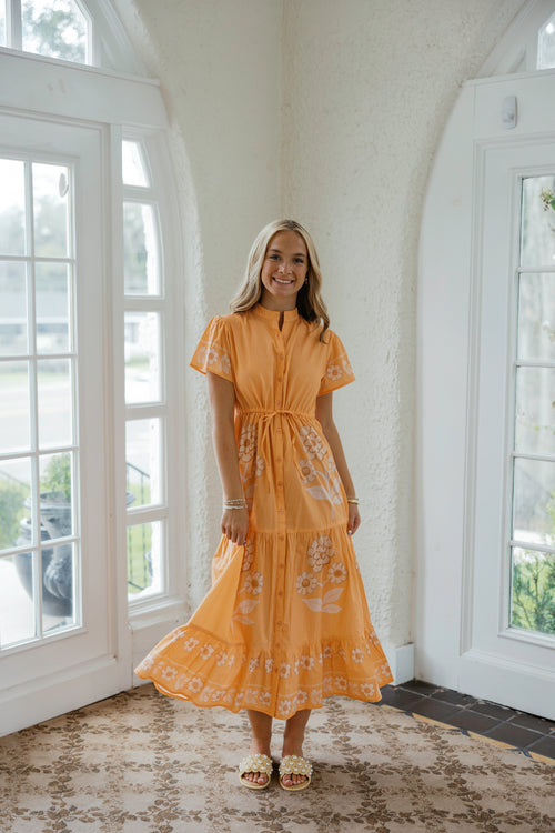 Victoria Dunn Maeve Midi Dress