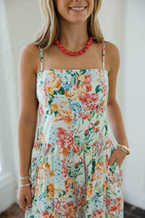 THML The Rohre Floral Midi Dress