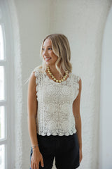 Cleobella Astra Top in Parchment