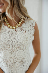 Cleobella Astra Top in Parchment