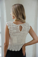 Cleobella Astra Top in Parchment