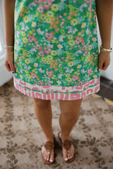 THML Floral Print Garden Party Mini Dress