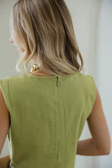 Victoria Dunn Maura Blouse in Palmetto Grove