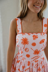 Karlie Beach Linen Maxi Dress
