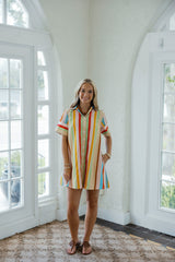 Livro Dock Dress in Amberline Stripes