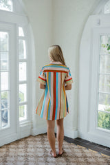 Livro Dock Dress in Amberline Stripes