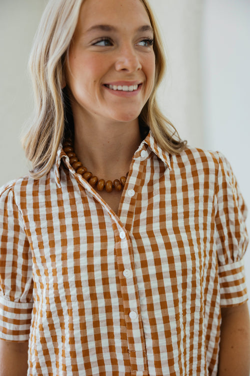Livro Liv Dress in Field Check