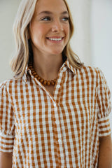 Livro Liv Dress in Field Check