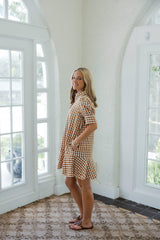 Livro Liv Dress in Field Check