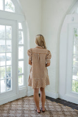 Livro Liv Dress in Field Check