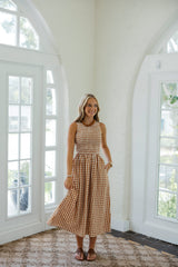 Livro Stroll Dress in Field Check