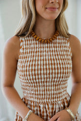 Livro Stroll Dress in Field Check