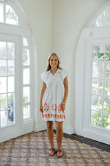 Victoria Dunn Lucia Mini Dress in Sprucestone