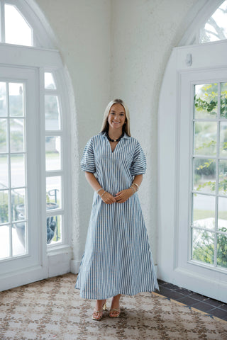Entro Gingham Scalloped Top