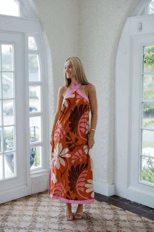 Entro Island Bloom Maxi Dress