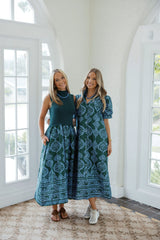 Entro Forest Bloom Midi Dress