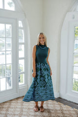 Entro Forest Bloom Midi Dress
