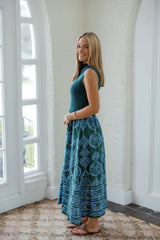 Entro Forest Bloom Midi Dress