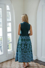 Entro Forest Bloom Midi Dress