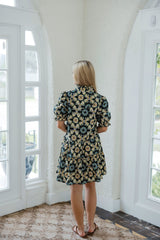 Sincerely Ours Scottie Dress in Luxe Trellis