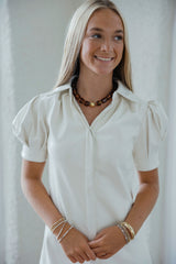 Sincerely Ours Vivienne Dress in White
