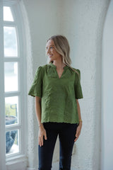 Entro Olive Blouse