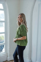 Entro Olive Blouse