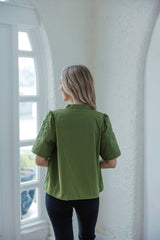 Entro Olive Blouse