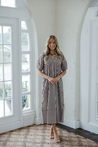 Entro Gingham Scalloped Top