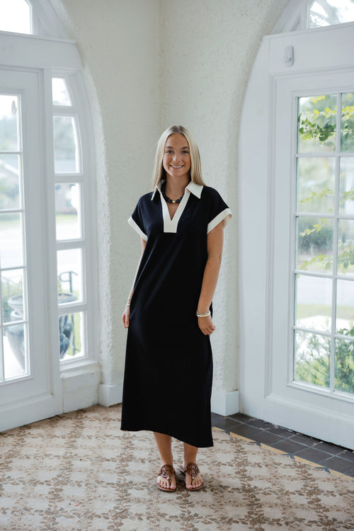 Entro Midnight Polo Dress