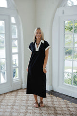 Entro Midnight Polo Dress