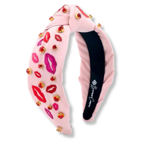 St Armands Designs Pink Valentines Beaded Earrings