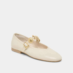 8.28 Boutique:Dolce Vita,Dolce Vita Relan Ballet Flats Off White Leather,Shoes