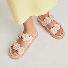 8.28 Boutique:Dolce Vita,Dolce Vita Sherla Sandals in Praline Raffia,Shoes