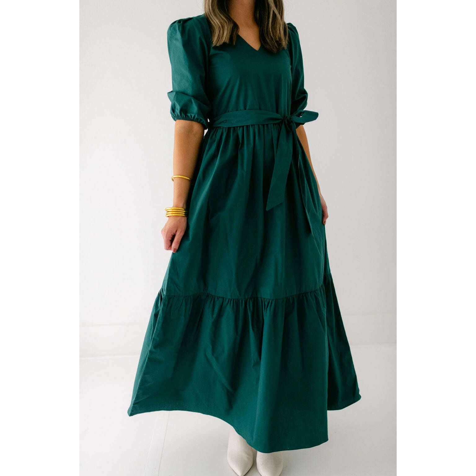 8.28 Boutique:Maude Vivante,Maude Vivante Melina Forest Dress,dresses