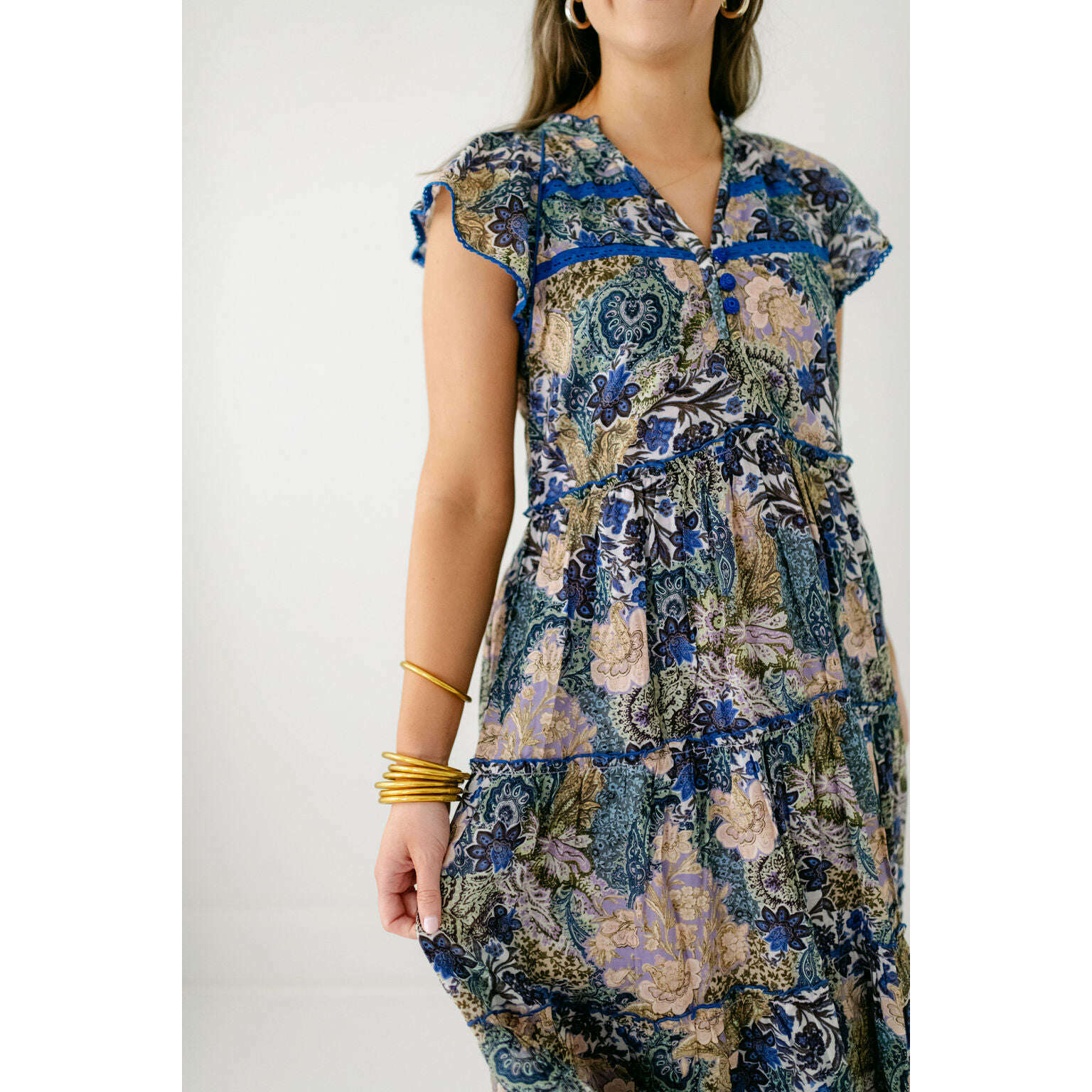 8.28 Boutique:Anna Cate Collection,Anna Cate Collection Louisa Midi Garden Party Dress,Dress