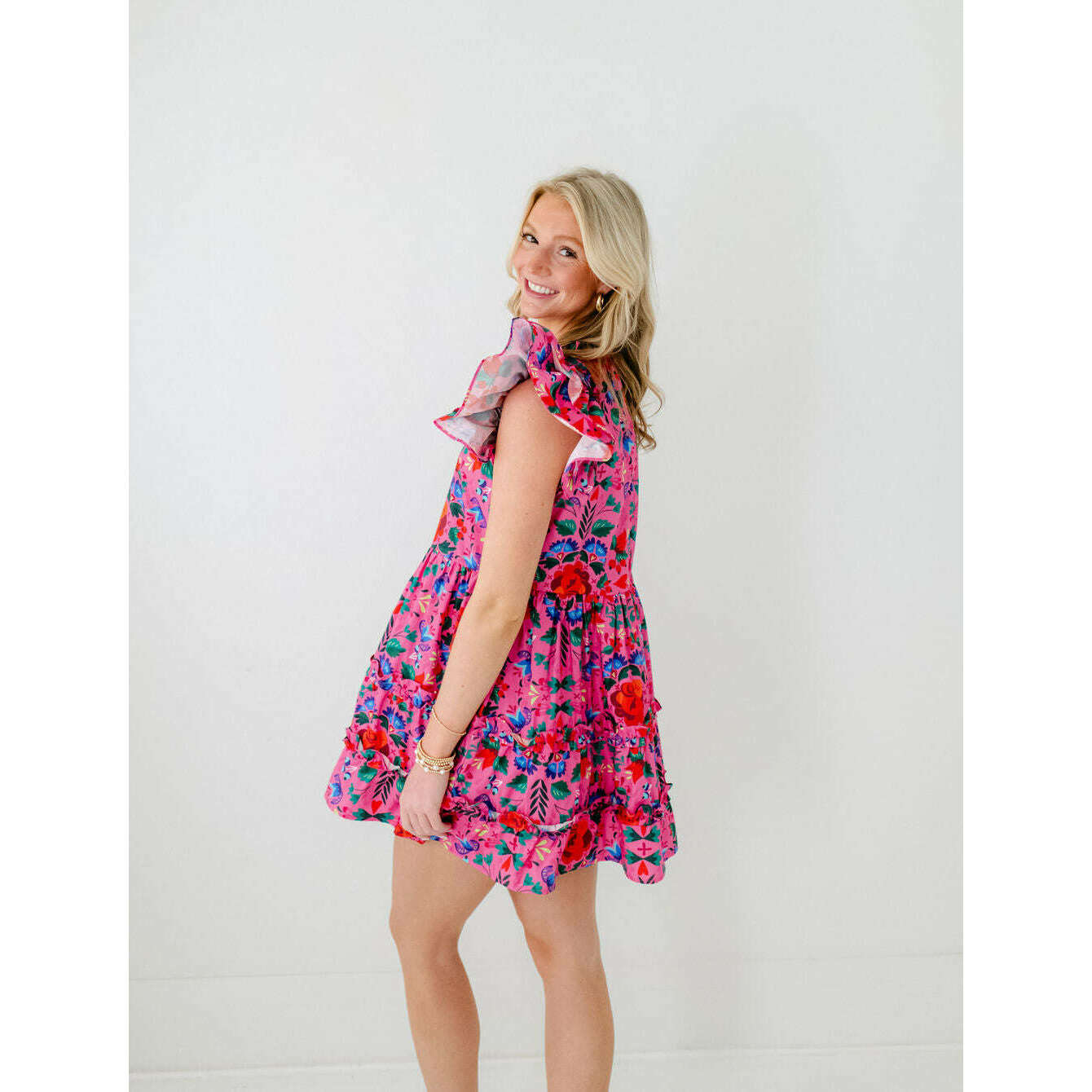 8.28 Boutique:Sincerely Ours,Sincerely Ours Sunrise Solstic Poplin Mini Dress,Dress